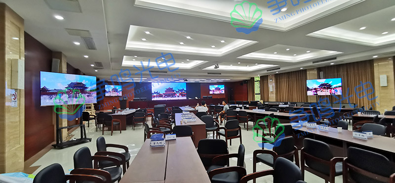 湘潭某央企會議室報(bào)告廳海康威視P2led電(diàn)子屏超高清全彩屏項目