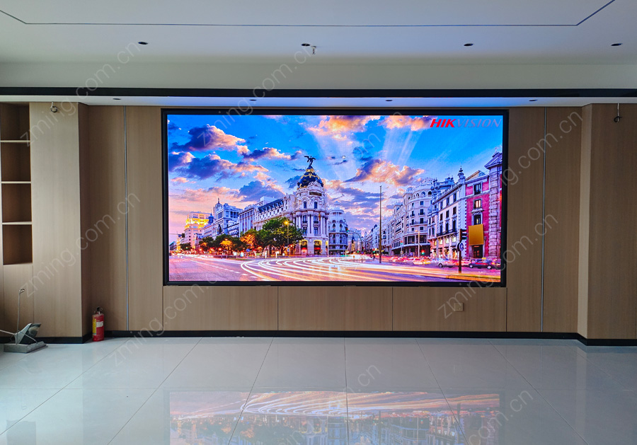 長沙某學院會議室LED電子屏改造項目